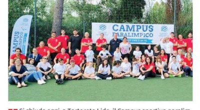 Cala il sipario al Campus Paralimpico estivo di Tortoreto