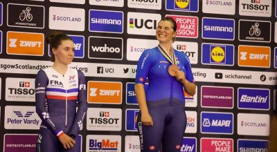 Ciclismo, Mondiali di Glasgow: bronzo per Claudia Cretti