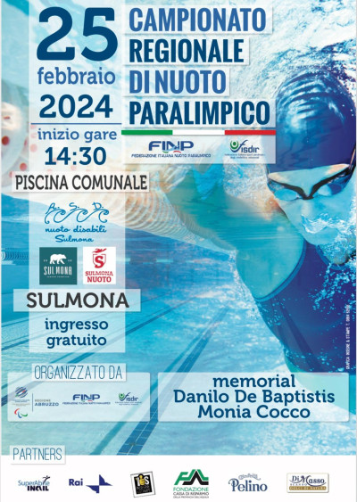 Nuoto Paralimpico, a Sulmona