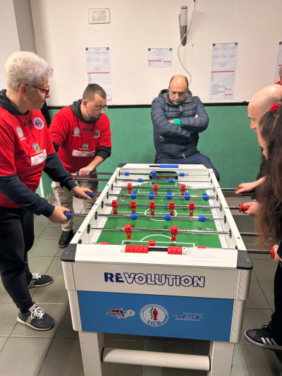 Grande partecipazione al Campionato Regionale di Calcio Balilla FSSI di Avezzano