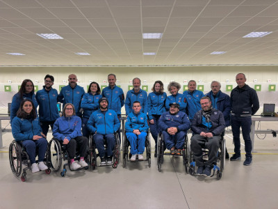 Parte dall'Abruzzo il quadriennio Paralimpico della Nazionale Italiana di Ti...