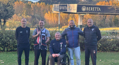 Atleti paralimpici inglesi in Abruzzo