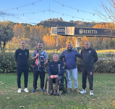Atleti paralimpici inglesi in Abruzzo