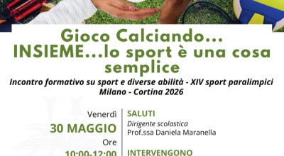 Gioco Calciando...INSIEME...lo sport è una cosa semplice a...