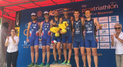 Paratriathlon: oro Federico Sicura e Veronica Plebani, bronzo Manuel Marson i...