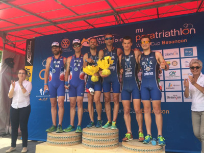 Paratriathlon: oro Federico Sicura e Veronica Plebani, bronzo Manuel Marson i...