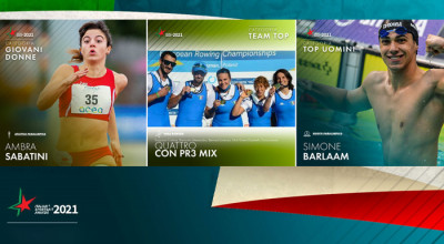Italian Sportrait Awards 2021. Nomination per Simone Barlaam, Ambra Sabatini ...