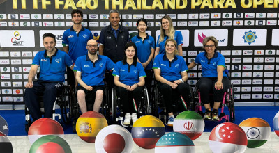 Tennistavolo, ITTF Thailand Para Open: 5 azzurri ai tabelloni singolari