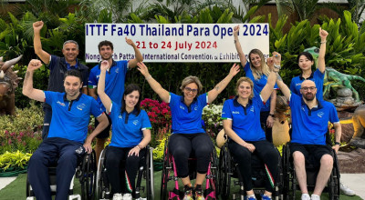 Tennistavolo, ITTF Thailand Para Open: argenti per Rossi, Ragazzini e Falco, ...