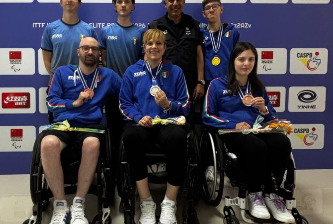 Tennistavolo, ITTF World Para Elite Beijing: oro per Parenzan