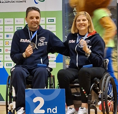 Tennistavolo, TTF World Para Elite Lasko: argento per Rossi e Crosara