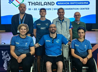 Tennistavolo: Falco, Ragazzini e Rossi all’ITTF World Para Elite Nakhon...