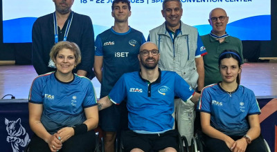 Tennistavolo: Falco, Ragazzini e Rossi all’ITTF World Para Elite Nakhon...