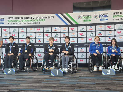 Tennistavolo, ITTF World Para Elite Spokane: bronzo per Ragazzini e Rossi