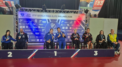 Tennistavolo: finale tutta italiana all'ITTF World Para Elite Yvelines