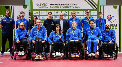 Tennistavolo: 6 ori, 2 argenti, 5 bronzi, per l'Italia, all'ITTF World Para F...