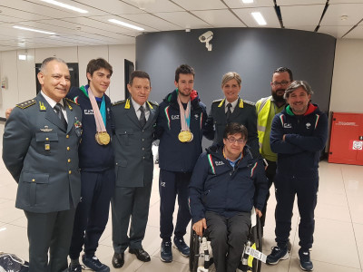 Rientrata a Roma la Squadra Italiana che ha partecipato ai Giochi Paralimpici...