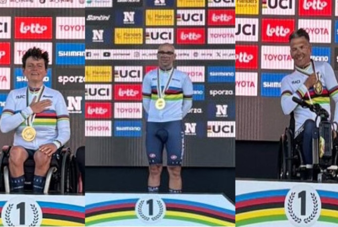 Mondiali di Paraciclismo in Belgio: altre 7 medaglie si aggiungono alle altre...