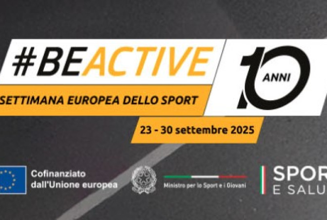 #BeActive: torna, dal 23 al 30 settembre, la European Week of Sport