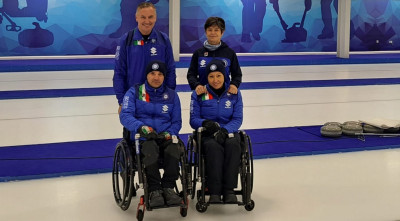 Wheelchair Curling, Torneo di Stirling di doppio misto: Bertò-Ioriatti...