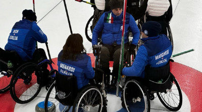 Curling in carrozzina: la Nazionale italiana in Scozia per il Torneo di Stirling