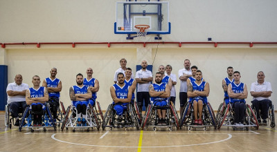 Basket in carrozzina. Sabato 31 agosto via all'Europeo in Polonia