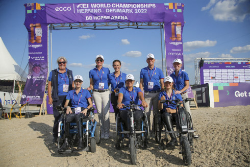 Paradressage, Mondiali di Herning: la squadra azzurra si qualifica per Parigi...