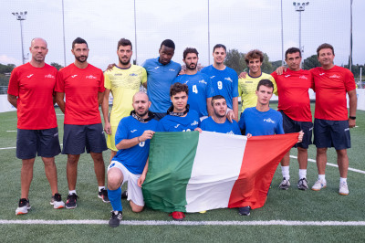Europei di calcio a 5 non vedenti di Roma, Italia 6^. La Spagna Campione cont...