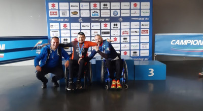 PARADUATHLON – Bandiera a scacchi Tricolore per Ivan Territo ai Campion...