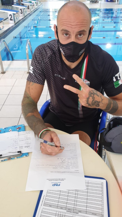 NUOTO - Record Italiano per Ivan Territo nei 50 mt Stile Libero alla 1^ prova...