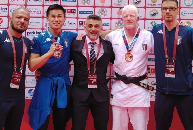 Judo, Mondiali di Astana: 1 argento e 1 bronzo per l'Italia