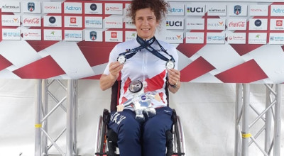 CICLISMO – Katia Aere è Medaglia d'Argento in linea all'UCI-Para...