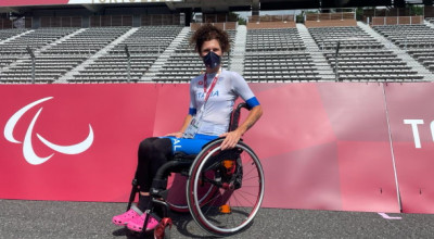 PARALIMPIADI – Medaglia di Bronzo per Katia Aere nella prova su strada