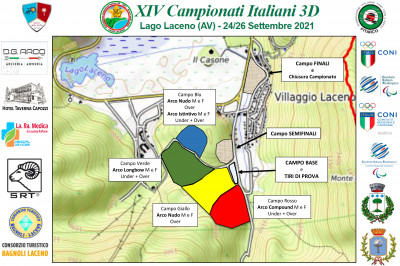 XIV CAMPIONATI ITALIANI FITARCO 3D, TIRO CON L'ARCO PARALIMPICO 24-26 SETTEMB...