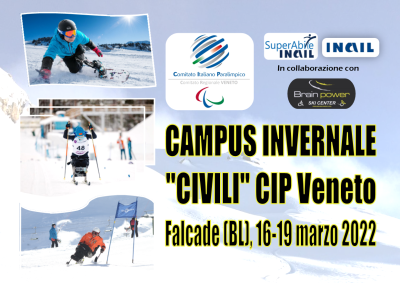 CAMPUS INVERNALE CIVILI CIP VENETO - ANNO 2022