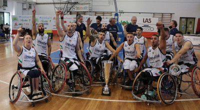 Basket in carrozzina: Cantù è campione d'Italia