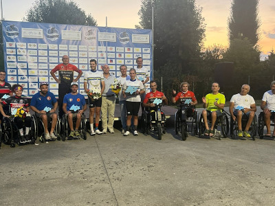 CICLISMO - A Le Fiumane muscoli e cuore di Handbike e Tandem