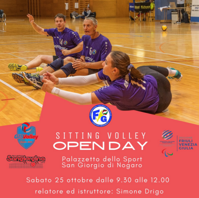 SITTING VOLLEY Provalo Sabato 25 ottobre 2025