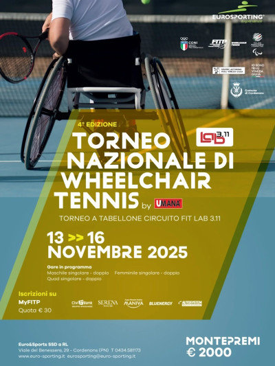 Torneo Nazionale di Wheelchair Tennis Quarta Edizione