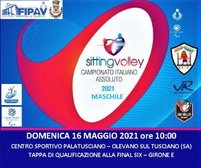 QUALIFICAZIONE AL CAMPIONATO ITALIANO ASSOLUTO MASCHILE DI SITTING VOLLEY GIR...