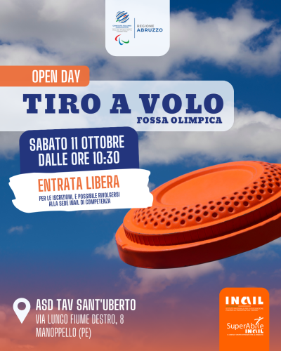 Open Day CIP INAIL: sono aperte le iscrizioni