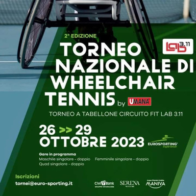 WHEELCHAIR TENNIS -  Torneo Nazionale - 2° Edizione