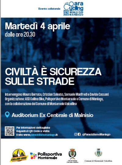 CIVILTÀ E SICUREZZA SULLE STRADE – Martedì 4 aprile a Mal...