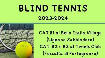 BLIND TENNIS - 1 Giornata Campionato Italiano 2023-2024