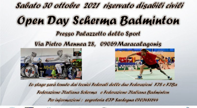 Open Day Scherma Badminton