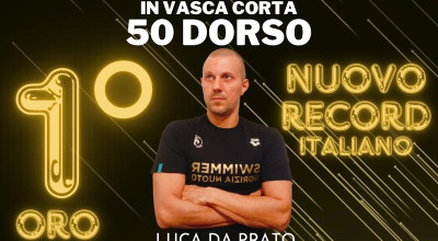 NUOTO - Luca Da Prato incornicia due Titoli Italiani