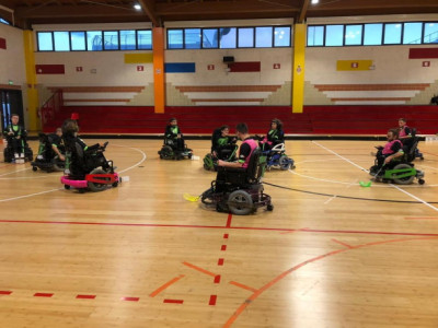 HOCKEY IN CARROZZINA – Al via il campionato A1 di Madracs Udine