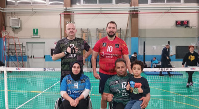 SITTING VOLLEY – Alla Diasorin Cup Tarek Mady, Latifa Sharaby, Davide B...
