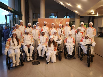 MILANO- CORTINA - Marco Frank tedoforo paralimpico a Trieste. &ldquo;Porter&o...