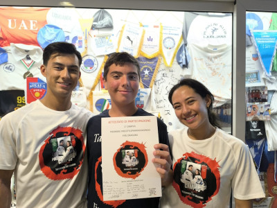 TAEKWONDO - Matteo De Luca e di Matteo Cignola al Campus, Campioni d'Autonomia